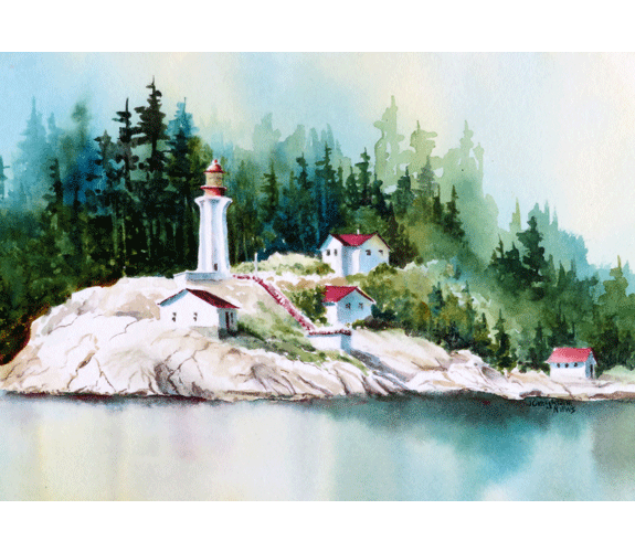 "Point Atkinson Lighthouse" - Julie Creighton